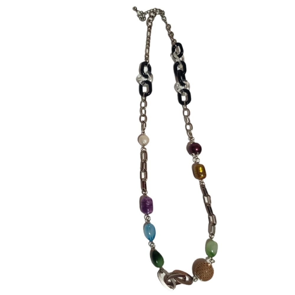 Mixed Stone Necklace.